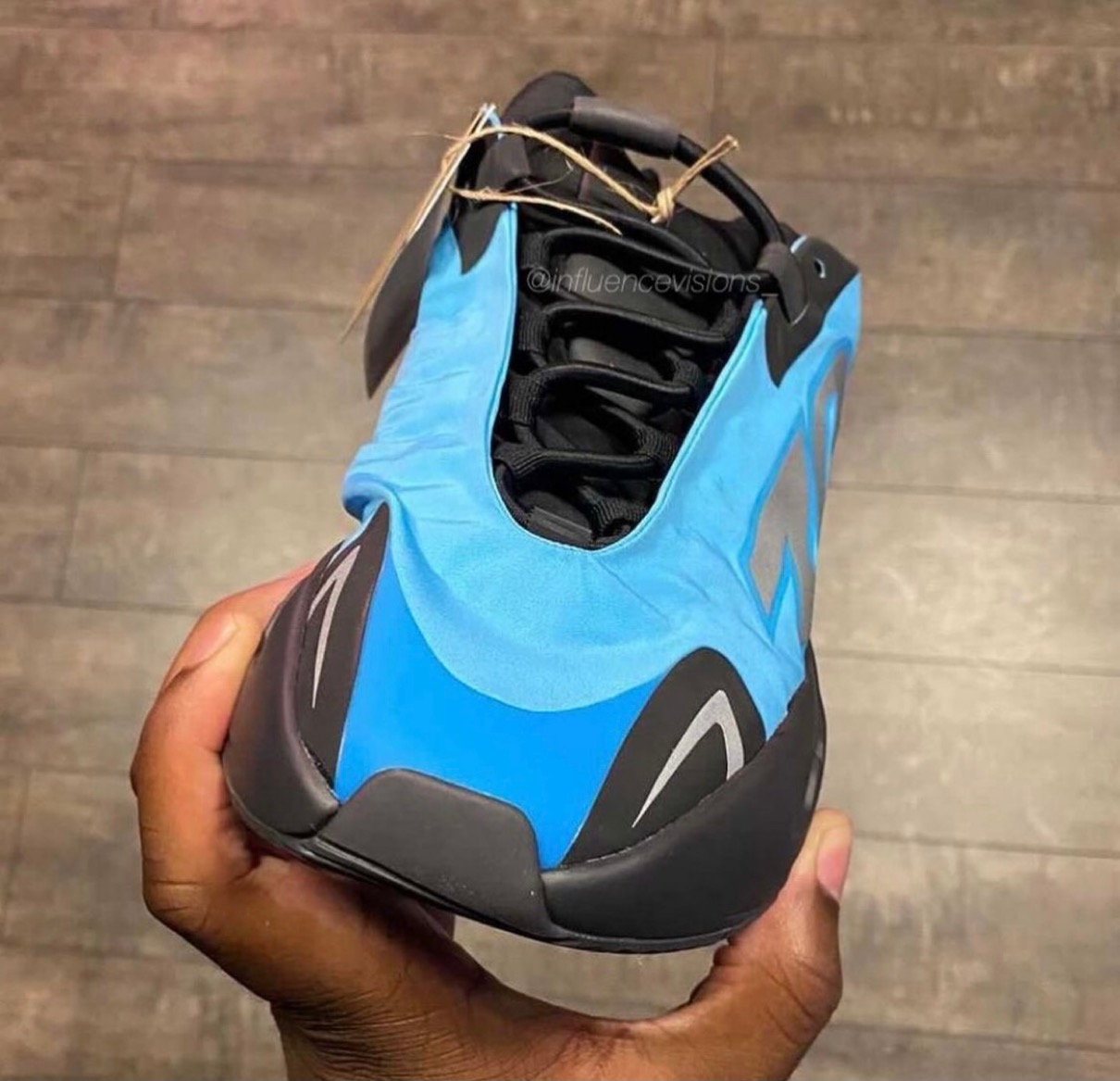 adidas Yeezy Boost 700 MNVN Bright Cyan Release Date Price