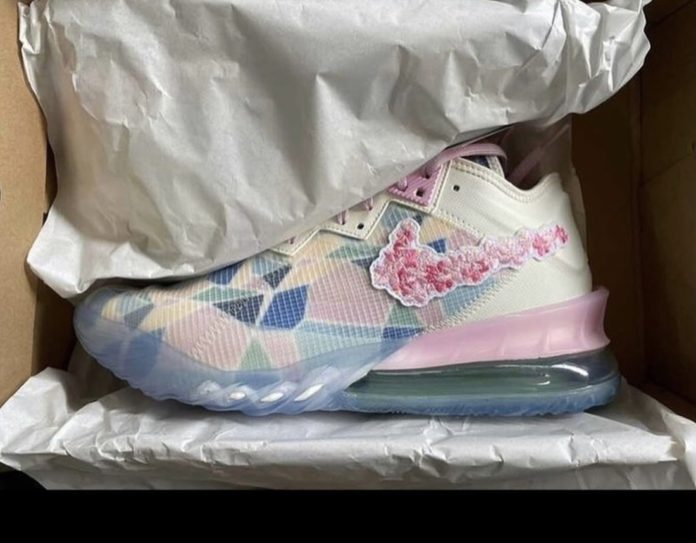 lebron cherry blossom nike