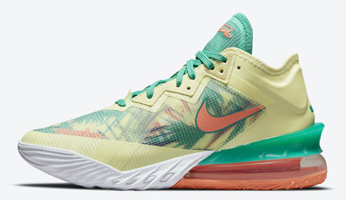 nike lebron 18 low lebronold palmer official release dates 2021