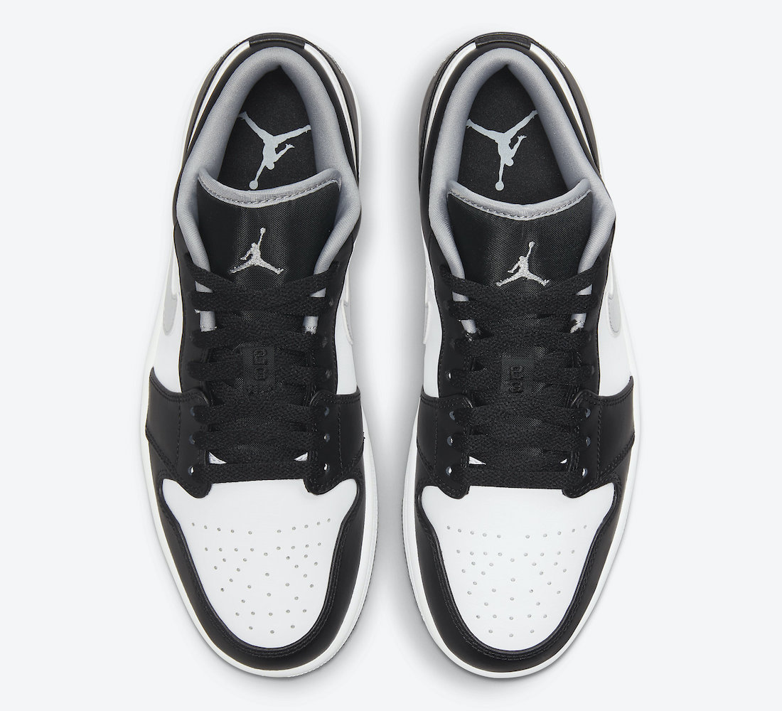 Air Jordan 1 Low Black Particle Grey 553558-040 Release Date - SBD