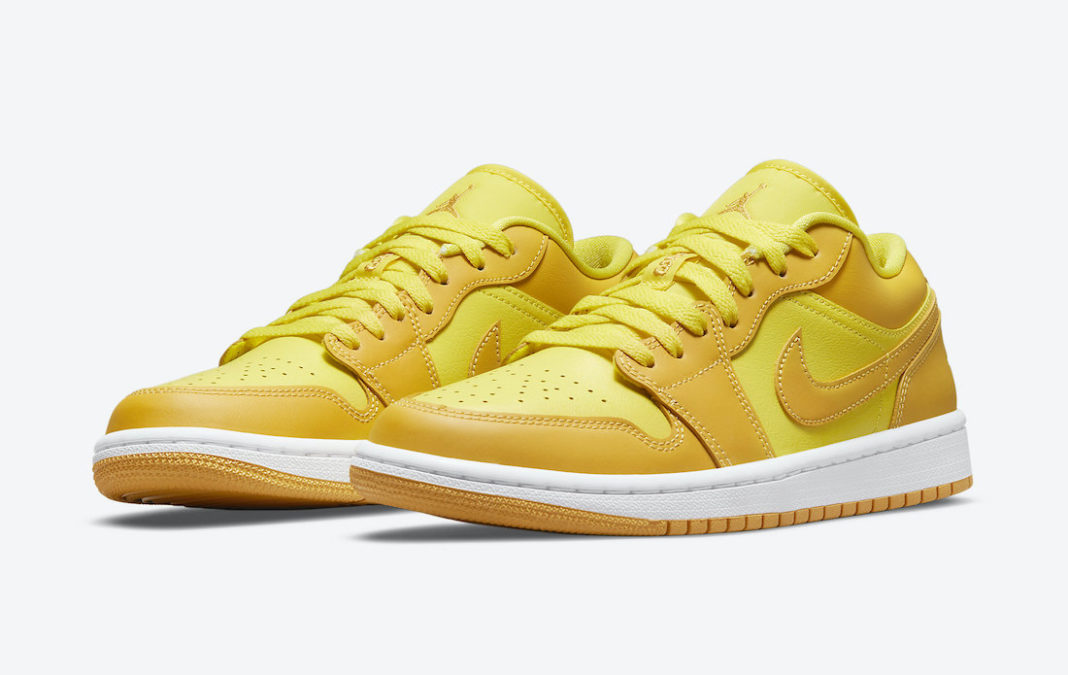 air jordan low 1 yellow