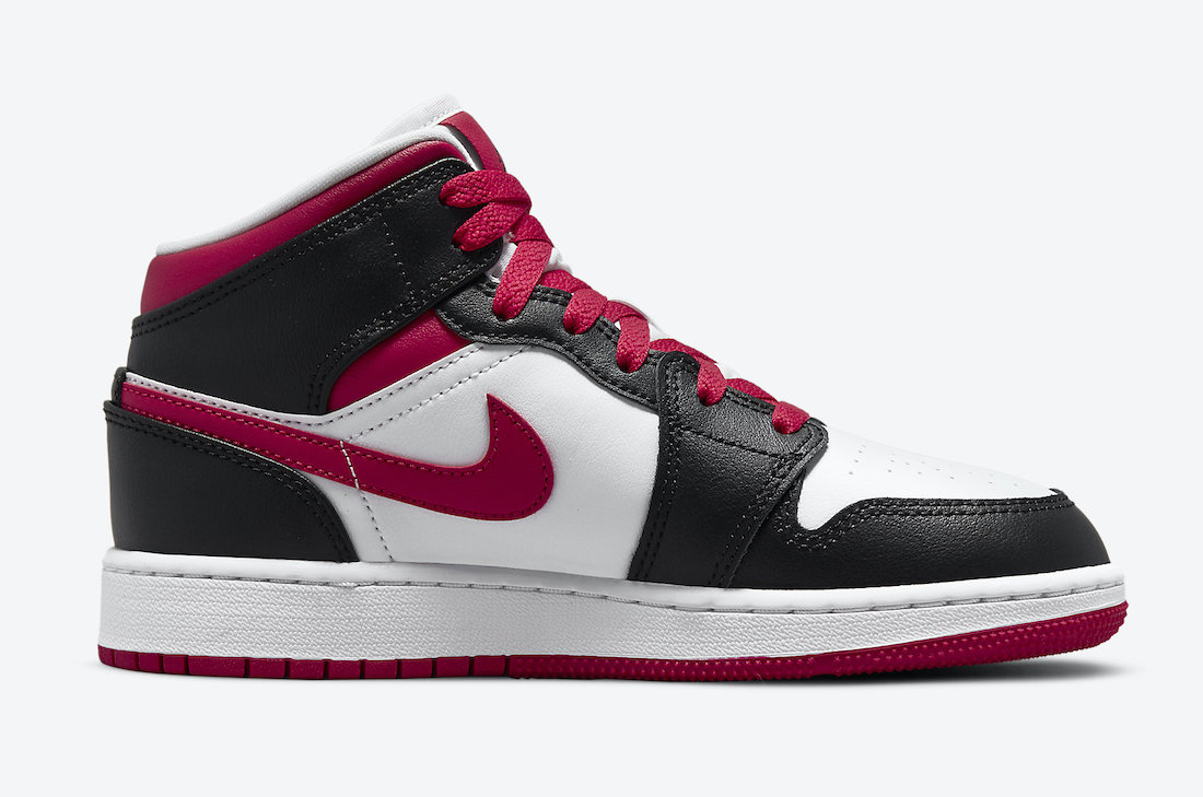 jordan 1 retro high neutral grey hyper crimson GS White Black Red 554725-016 Release Date