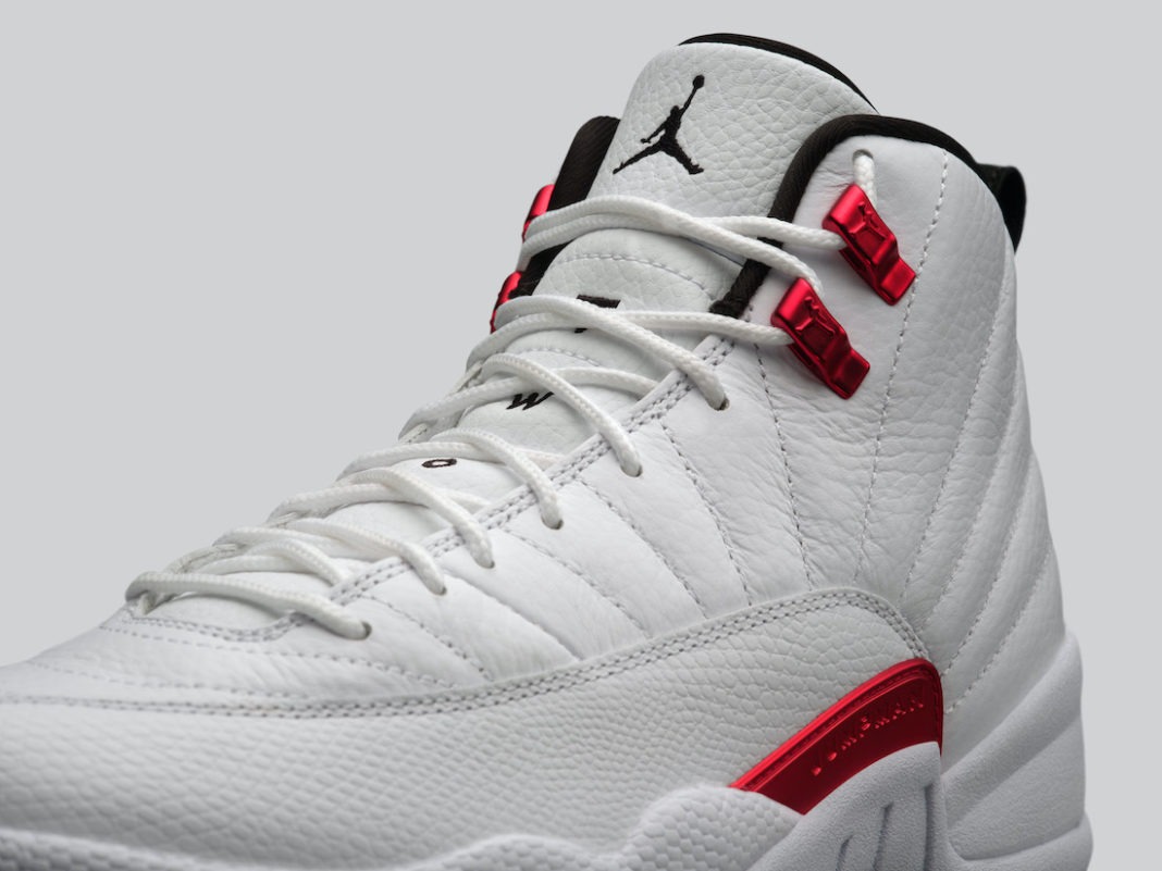 Air Jordan 12 Twist White University Red CT8013-106 Release Date - SBD