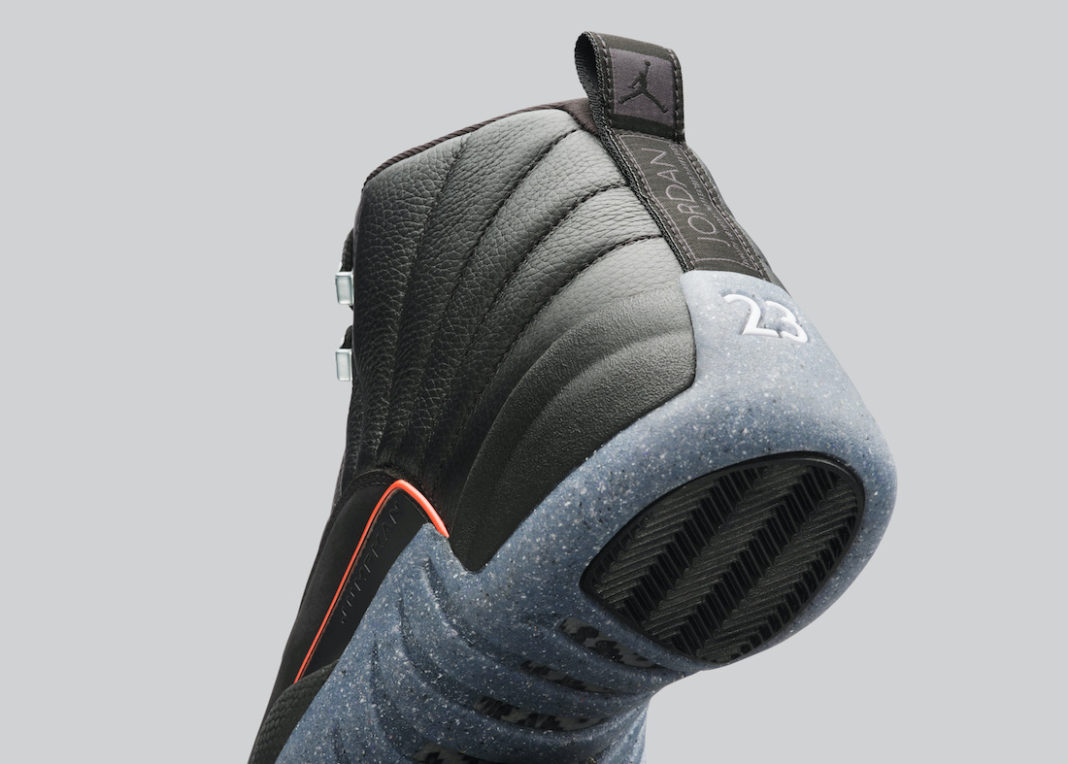 jordan 12 utility black on feet