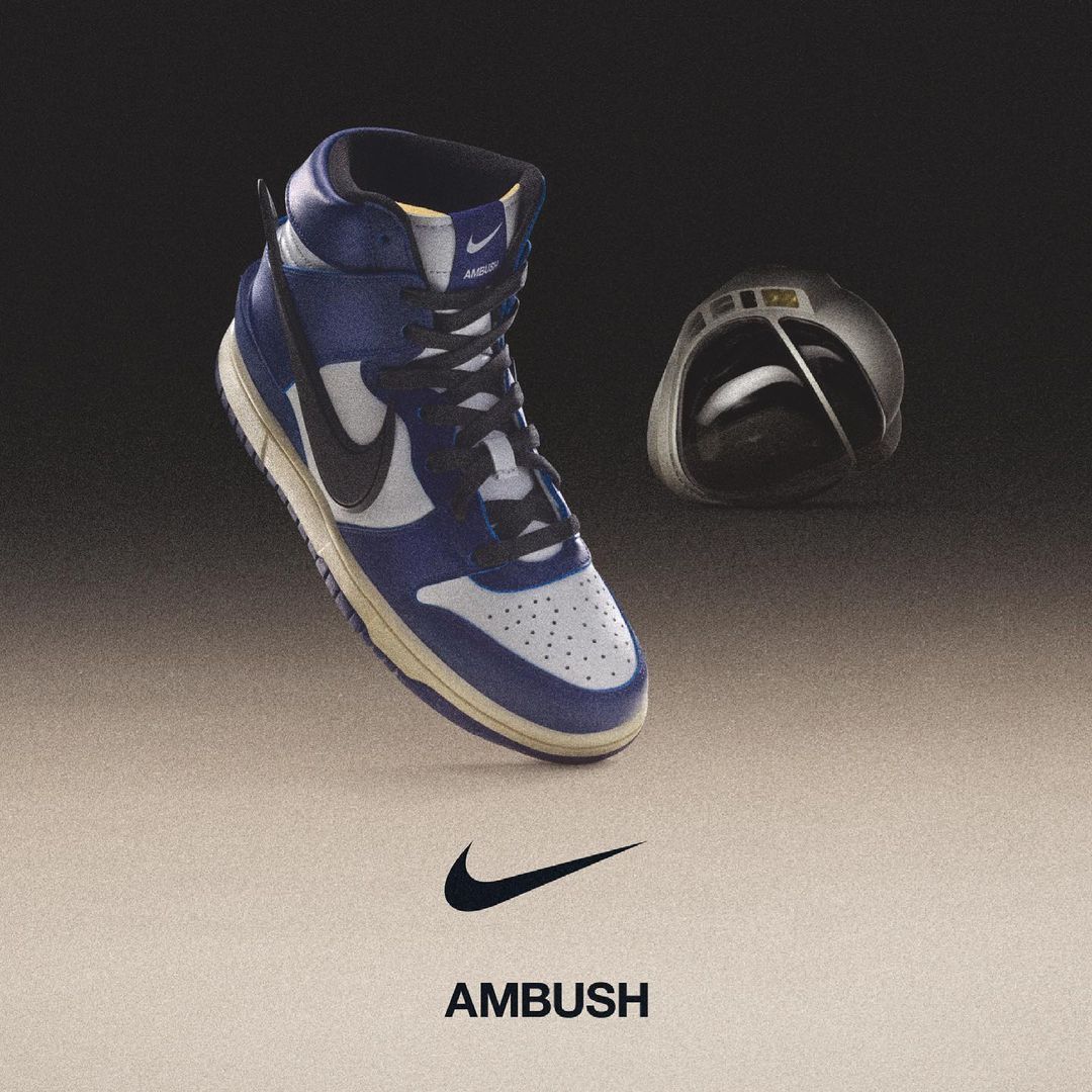 Ambush x Nike Dunk High Deep Royal Blue CU7544-400 Release Date
