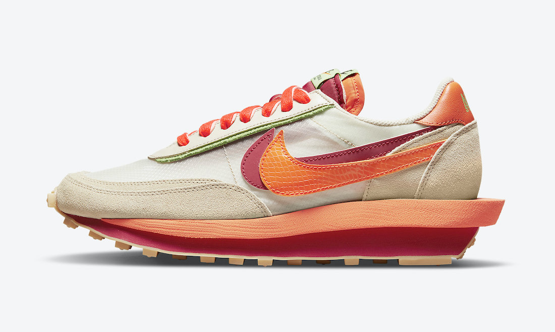 Nike LD ワッフル × sacai CLOT 23cmの+spbgp44.ru