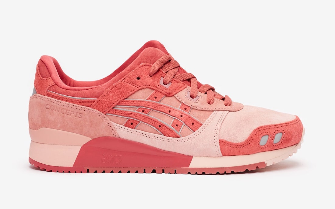 Concepts ASICS Gel Lyte III Salmon Release Date