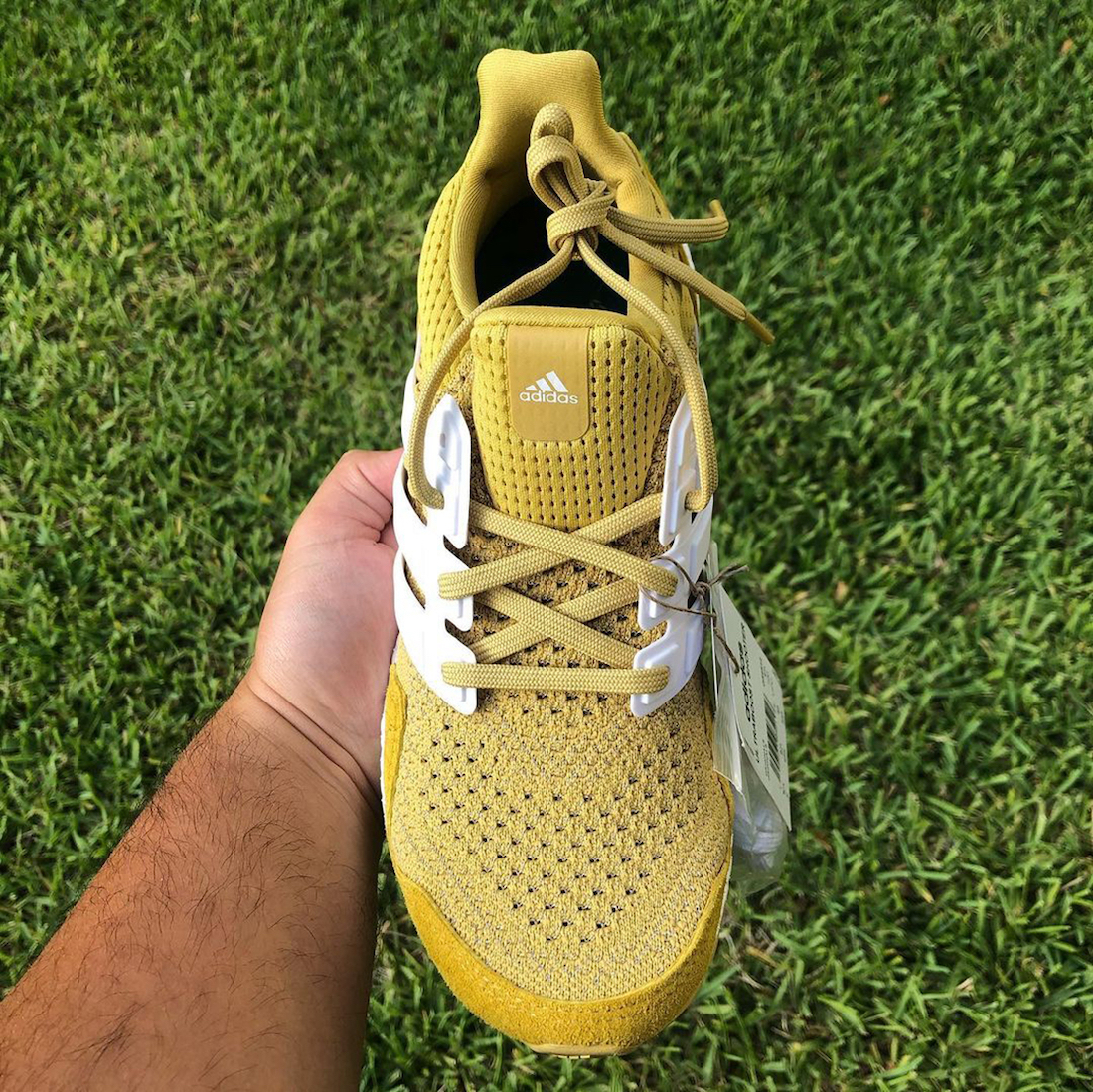 Extra Butter Happy Gilmore adidas Ultra Boost Gold Jacket Release Date