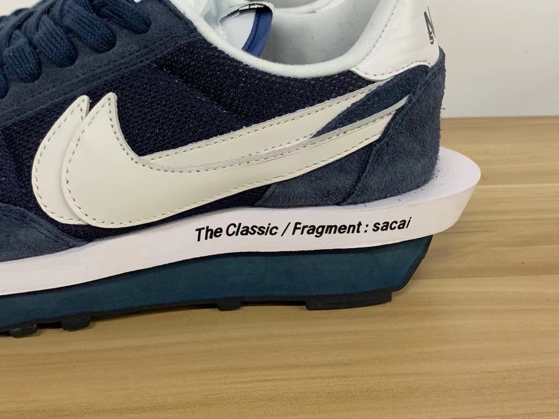 Fragment Sneakers Sacai Nike LDWaffle Blue Void DH2684 400 Release Date 3