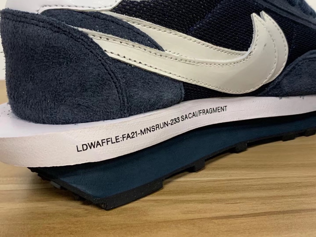 Fragment Sacai Nike LDWaffle Blue Void DH2684-400 Release Date