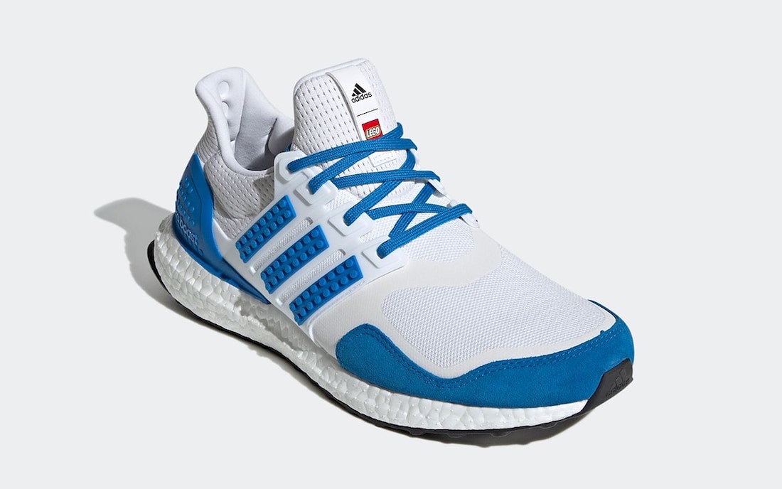 LEGO adidas Ultra Boost DNA White Blue H67952 Release Date
