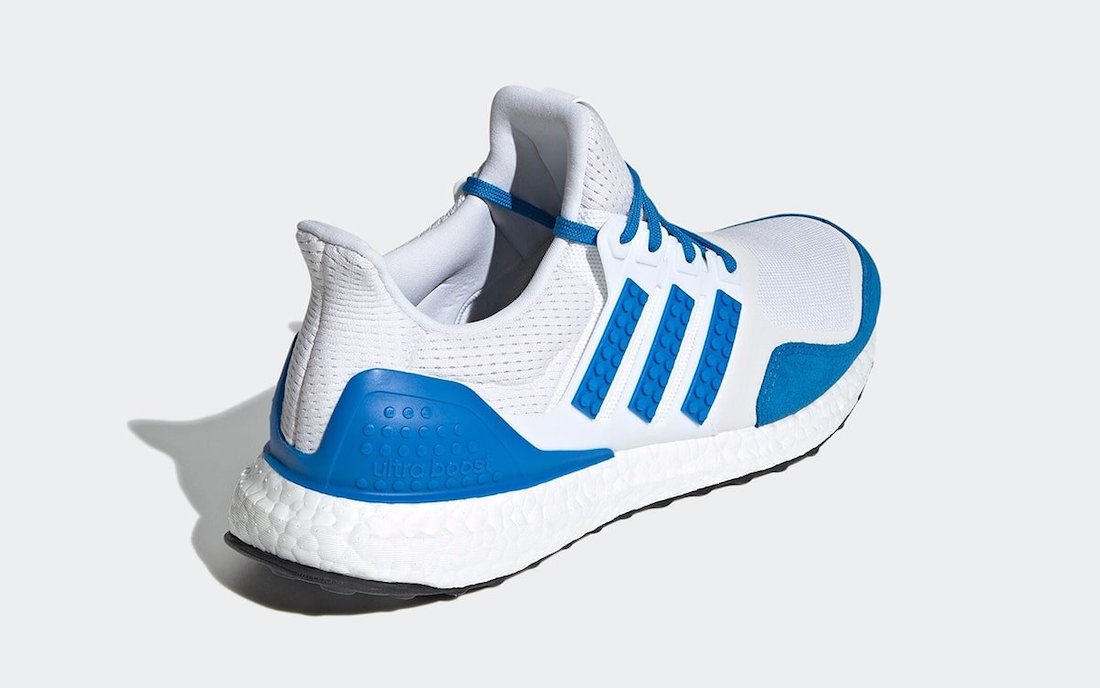 LEGO adidas Ultra Boost DNA White Blue H67952 Release Date
