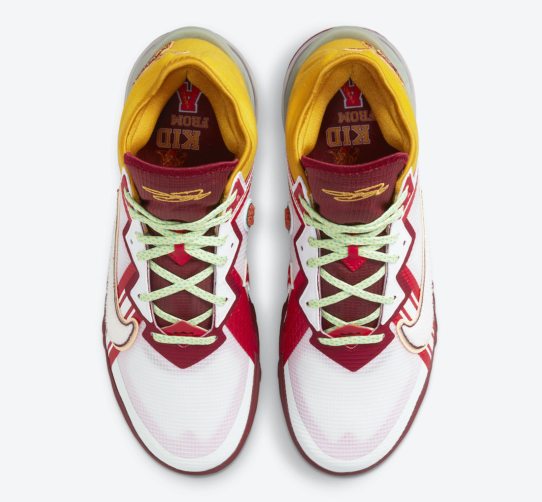 Mimi Plange x Nike LeBron 18 Low Higher Learning CV7562-102 Release Date