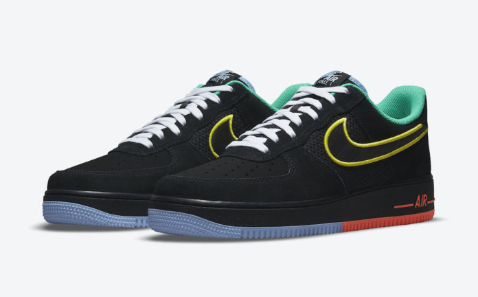 Nike Air Force 1 Mid Black Suede 818596-003 - Sneaker Bar 