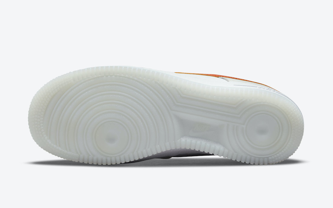 Nike Air Force 1 Low White Orange DA8302-101 Release Date