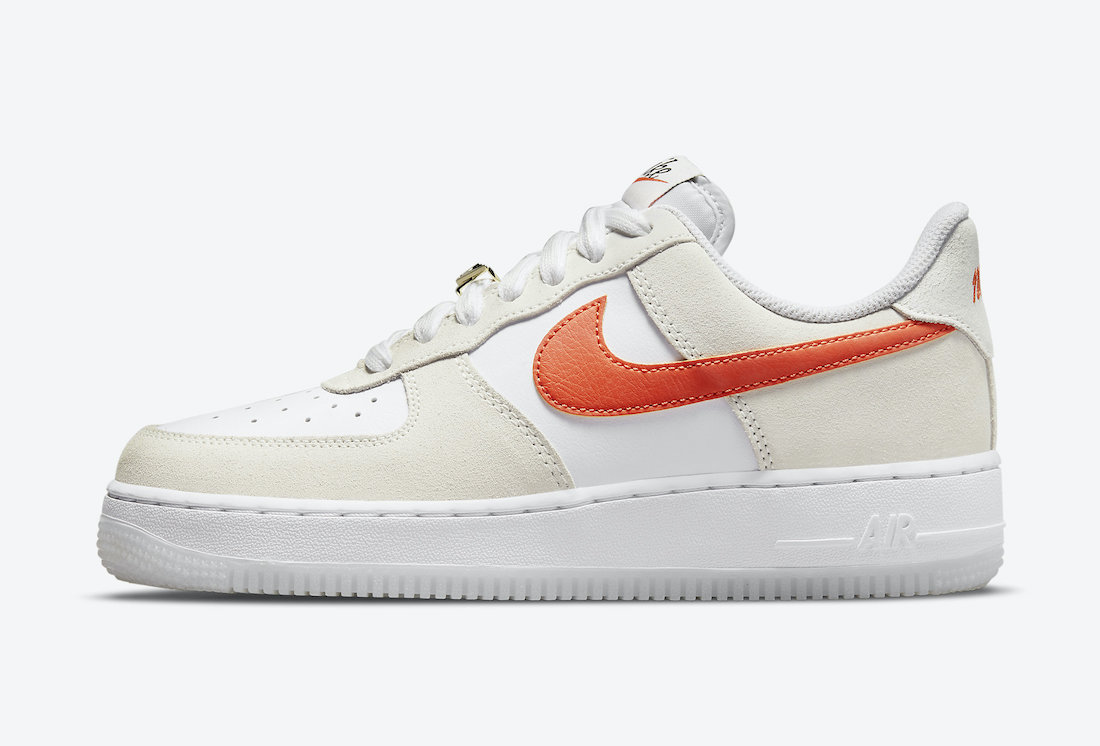 Nike Air Force 1 Low White Orange DA8302-101 Release Date
