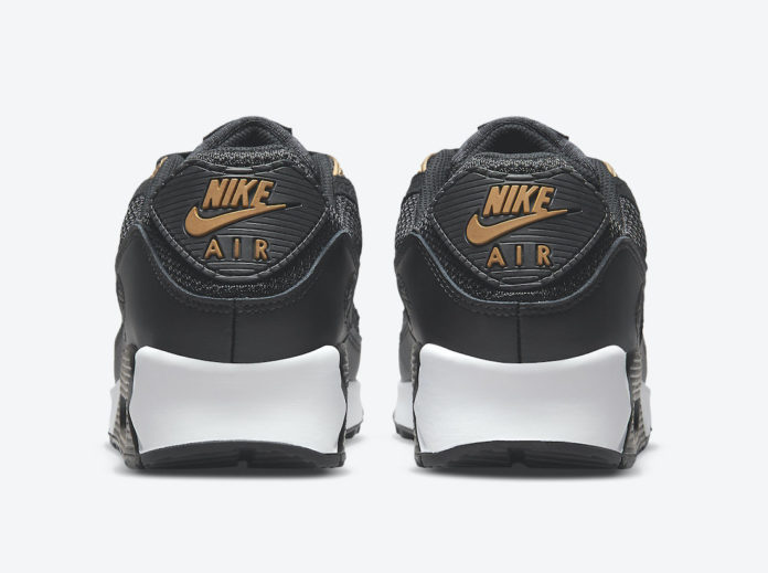 Nike Air Max 90 Black Gold DM7557-001 Release Date - SBD