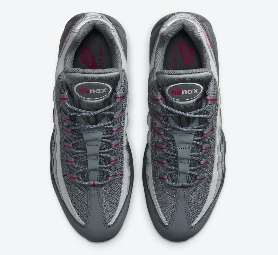 air max 95 red grey