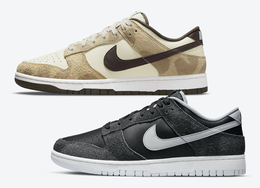 Nike Dunk Low Animal Pack DH7913-200 DH7913-001 Release Date - SBD