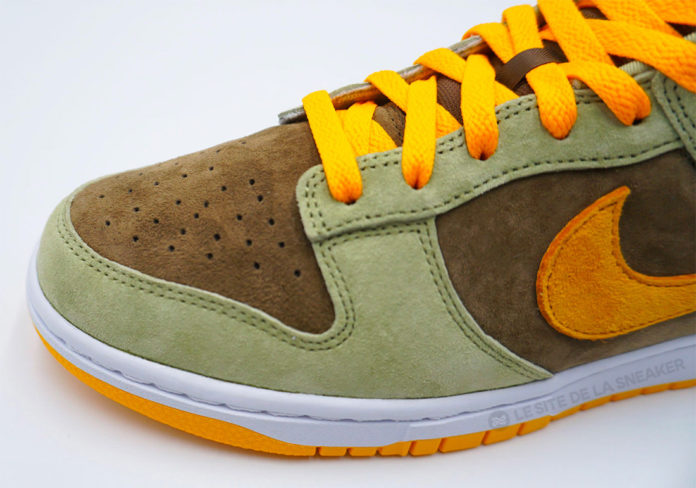dusty olive dunk low stockx