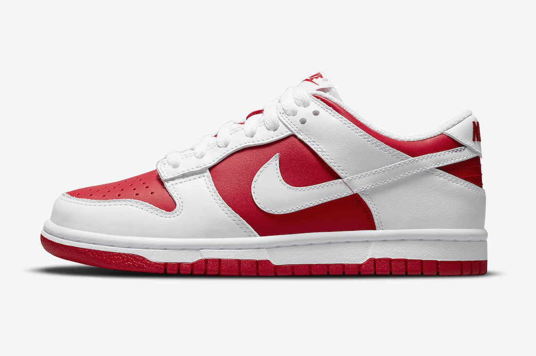Nike Dunk Low GS University Red CW1590-600 Release Date