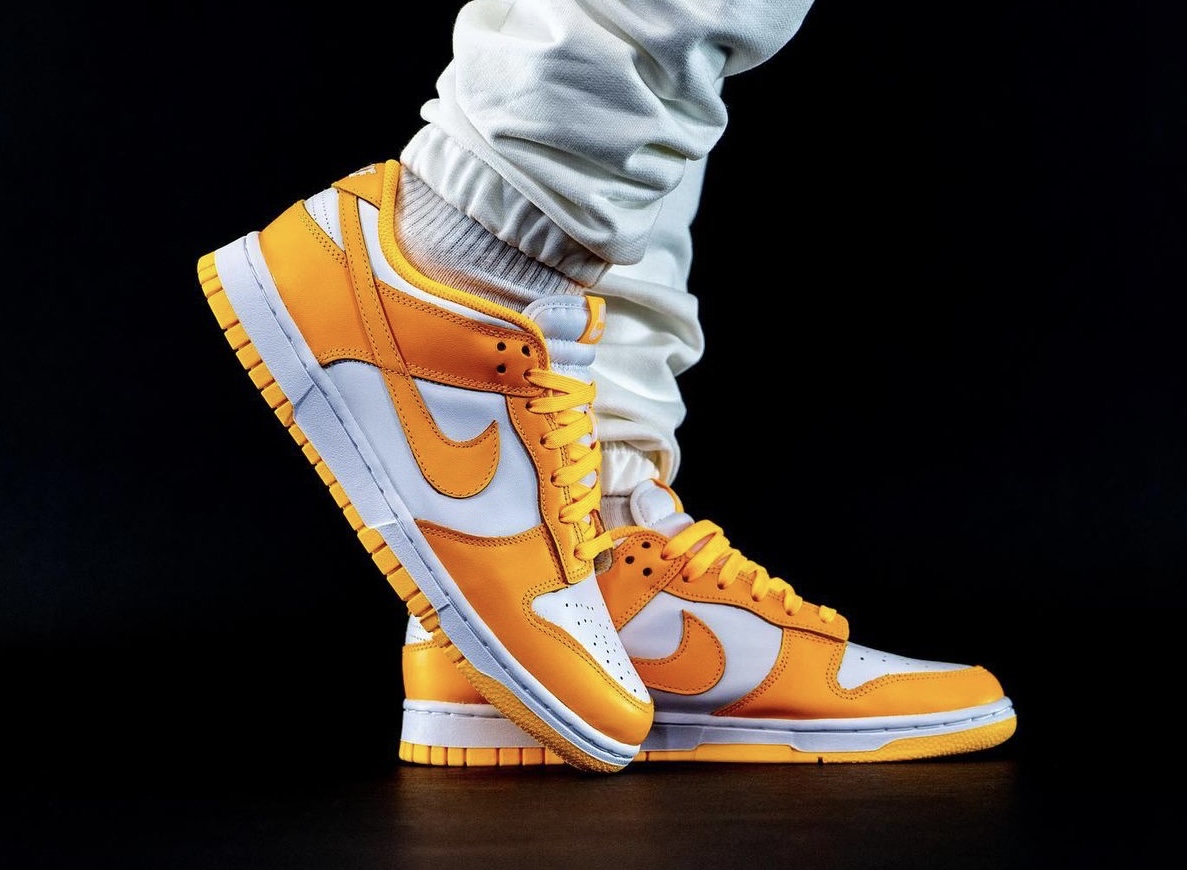 Nike Dunk Low Laser Orange WMNS DD1503-800 Release Date On-Feet