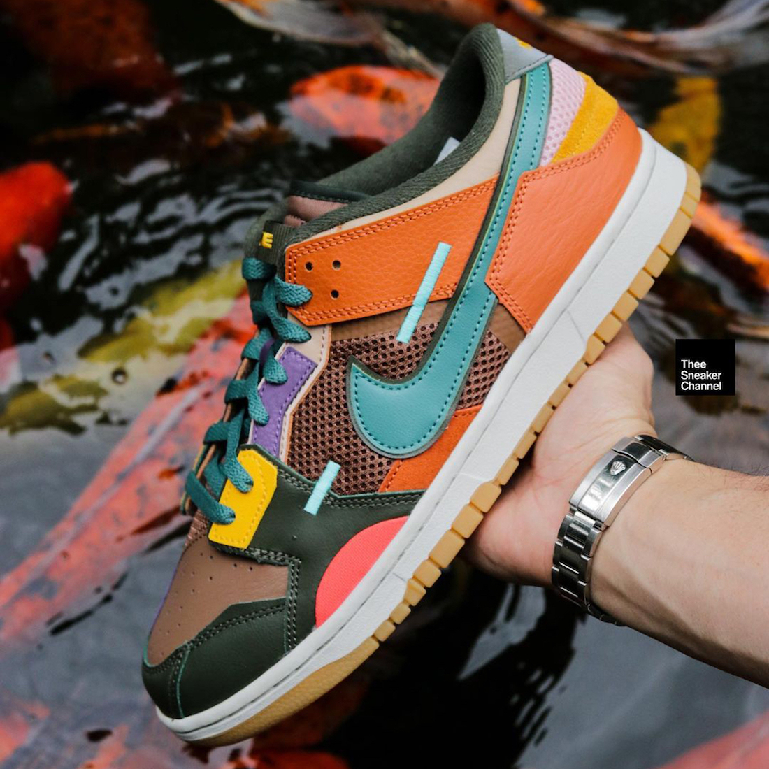 Nike Dunk Low Scrap Archeo Brown DB0500-200 Release Date On-Foot