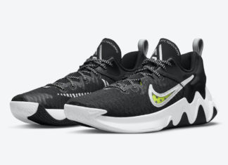 Nike Giannis Immortality Black White Volt CZ4099-010 Release Date
