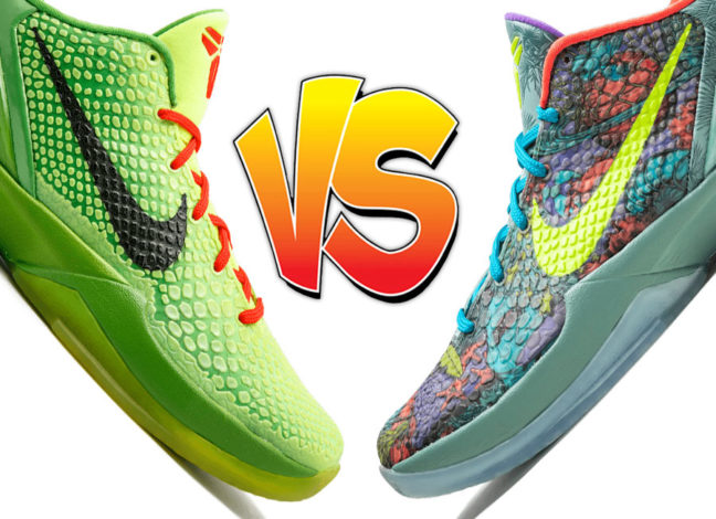 Nike Kobe 6 Grinch Vs Nike Kobe 6 Prelude - Sneaker Bar Detroit