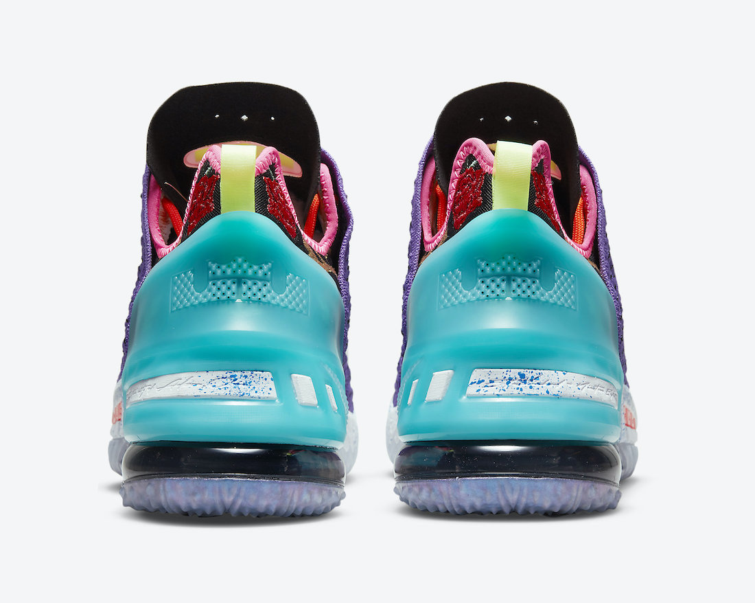 Nike LeBron 18 Psychic Purple DM2813-500 Release Date