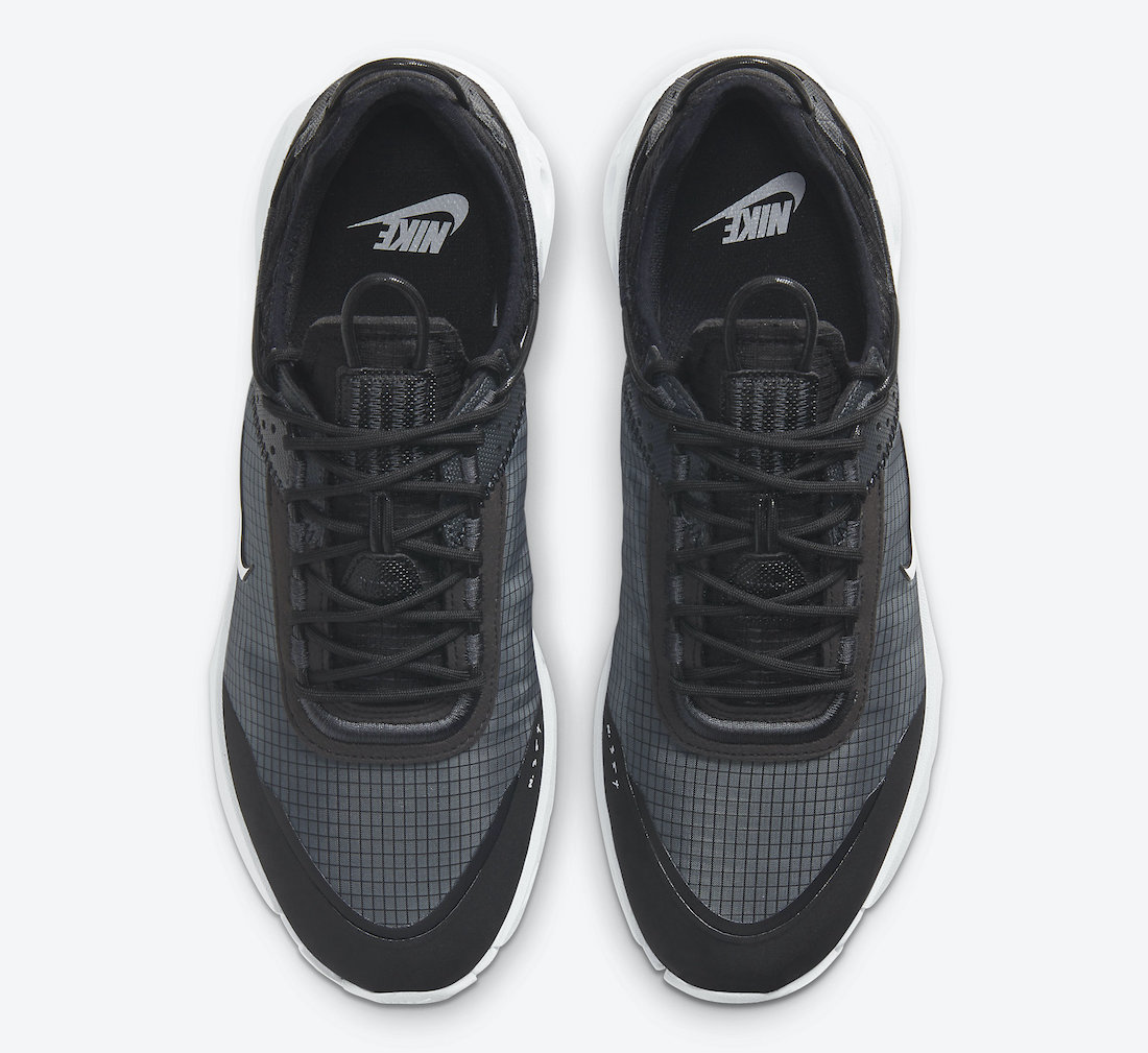 Nike React Live Black Dark Smoke Grey White CV1772-003 Release Date