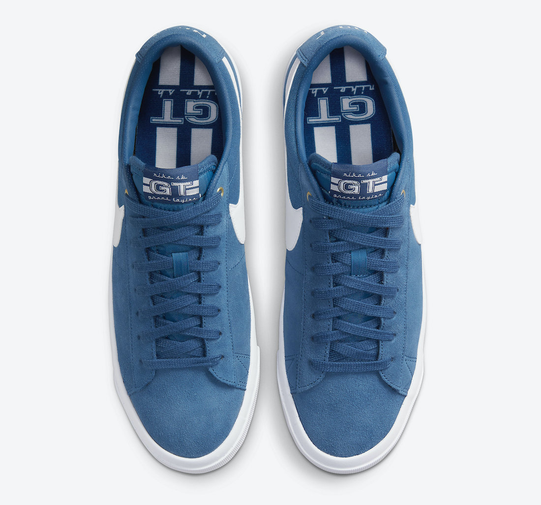 Nike SB Blazer Low GT Blue White DC7695-401 Release Date