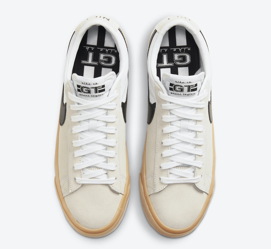 Nike SB Blazer Low GT White Gum DC7695-100 Release Date