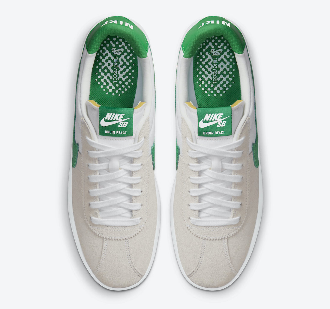Nike SB Bruin React Lucky Green CJ1661-101 Release Date