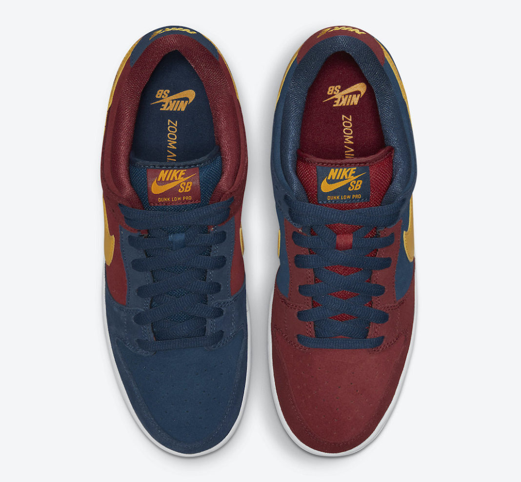 dunk barcelona on feet