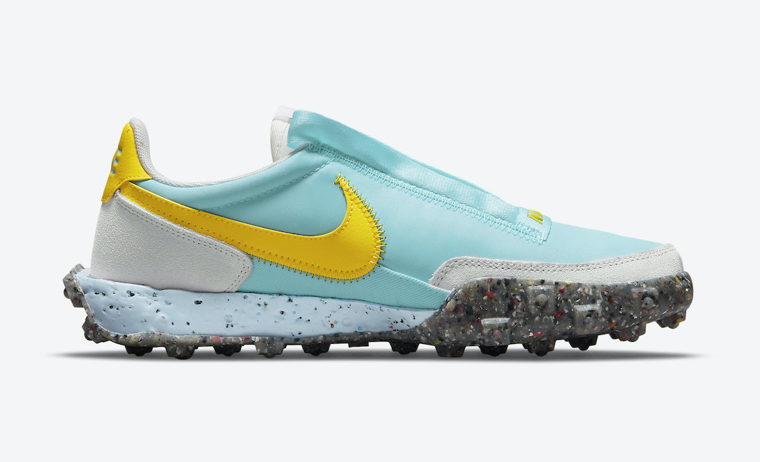 Nike Waffle Racer Crater Bleached Aqua CT1983-104 Release Date