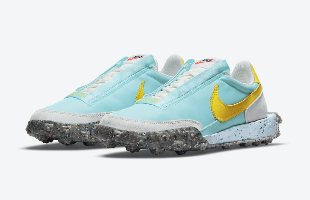 Nike Waffle Racer Crater Bleached Aqua CT1983-104 Release Date