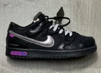 Off White Nike Dunk Low 50 of 50 Black Release Date 324x235