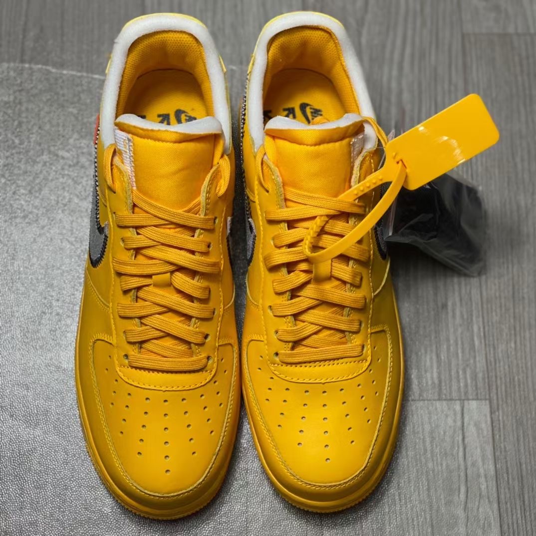 Off-White x Nike Air Force 1 Low University Gold DD1876-700 Release Date