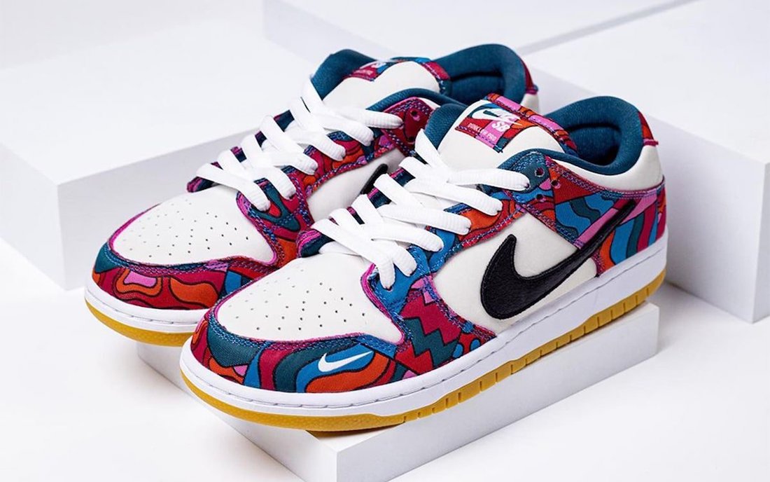 Parra Nike SB Dunk Low DH7695 600 Release Date 2
