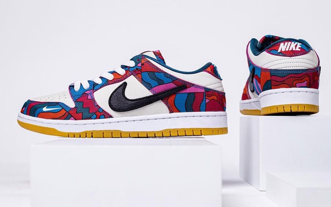 Parra Nike SB Dunk Low DH7695 600 Release Date 6