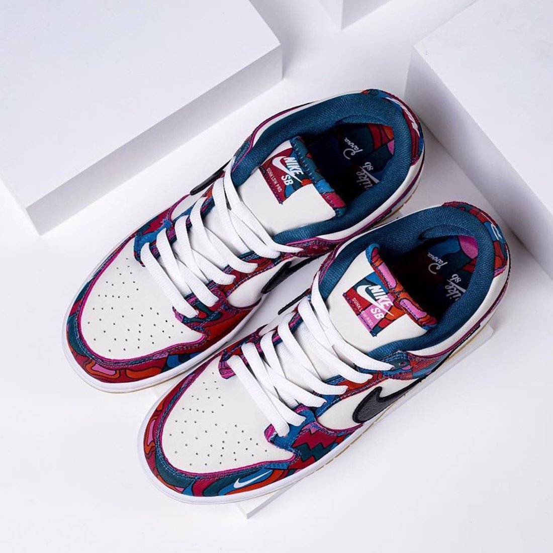 Parra Nike SB Dunk Low DH7695 600 Release Date 8