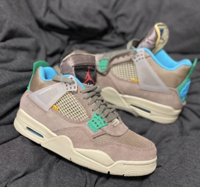 Union Air Jordan 4 Desert Moss Taupe Haze Release Date SBD