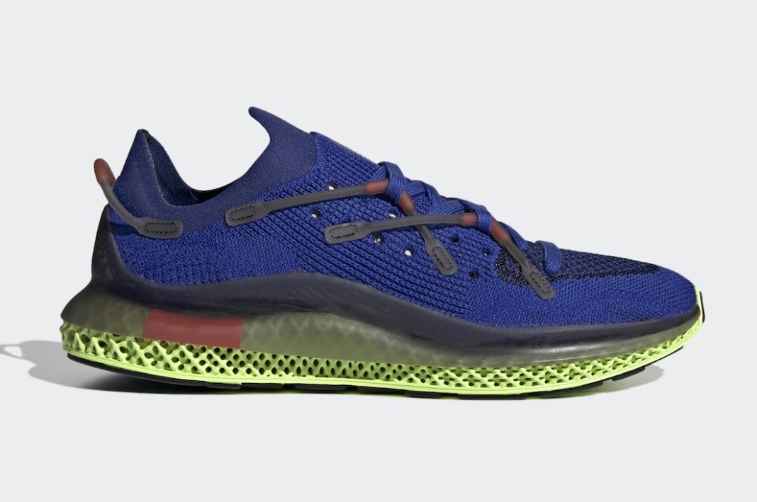 adidas 4D Fusio Bold Blue Flash Yellow H04509 Release Date