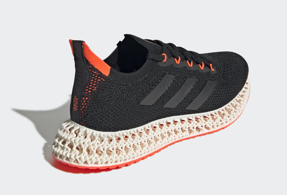 adidas 4DFWD Black Solar Red FY3963 Release Date