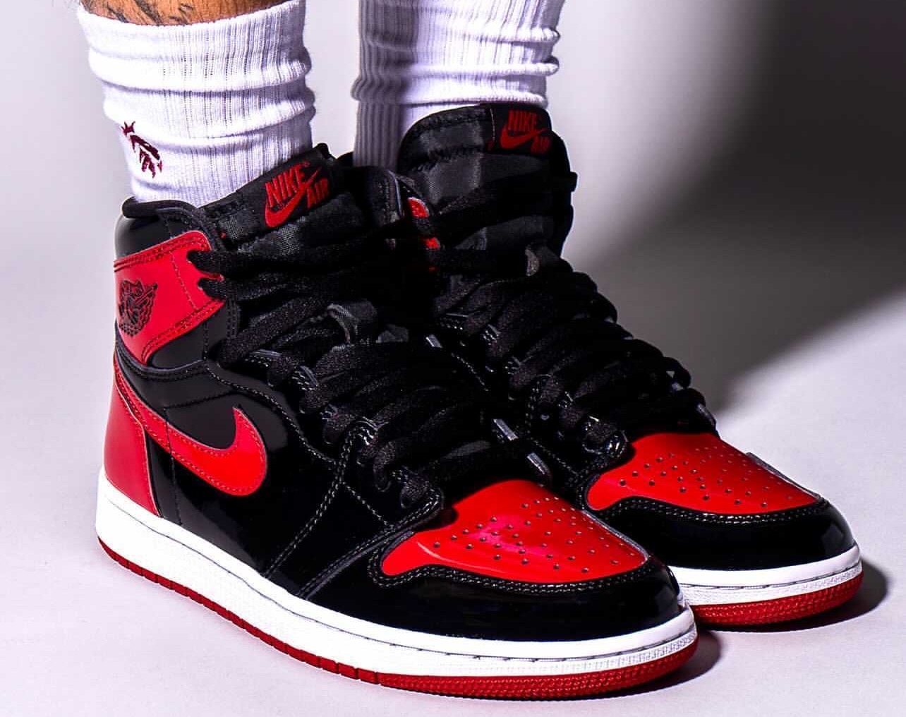 Air Jordan 1 Bred Patent Leather 555088-063 Release Date - SBD