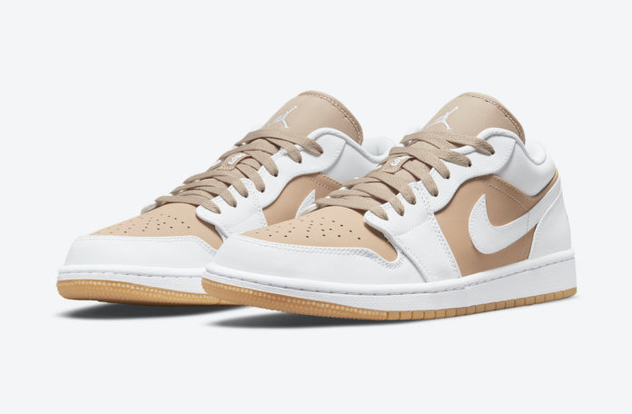 Air Jordan 1 Low White Tan Gum DN6999-100 Release Date