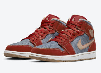 Air Jordan 1 Mid Denim DM4352-600 Release Date Price