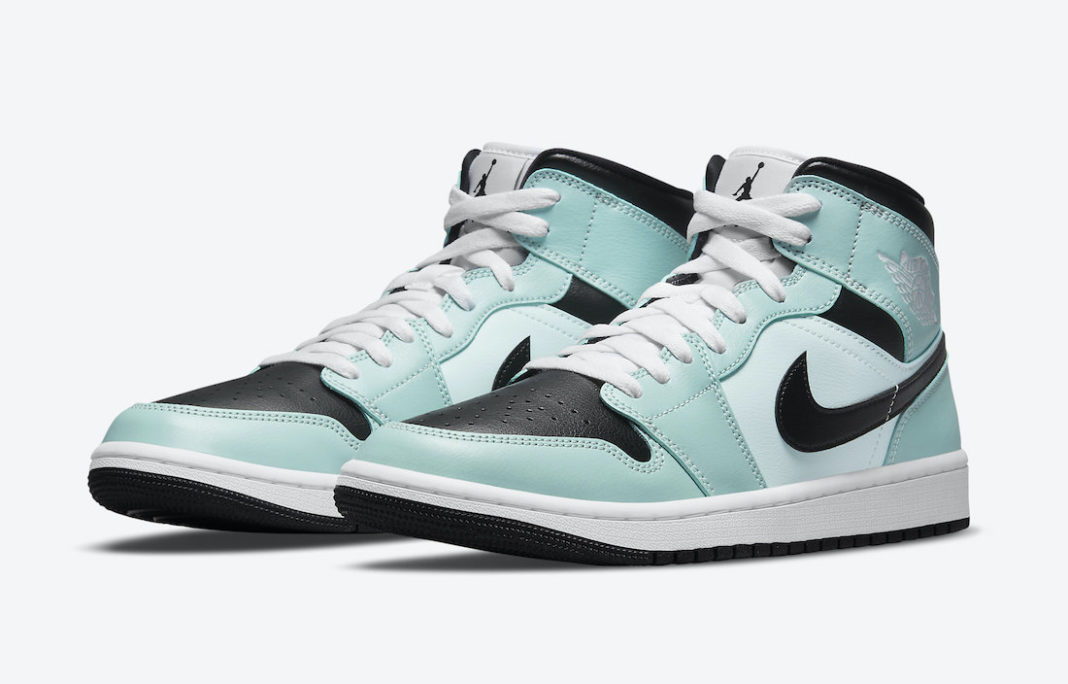 Jordan 1 white store black teal tint