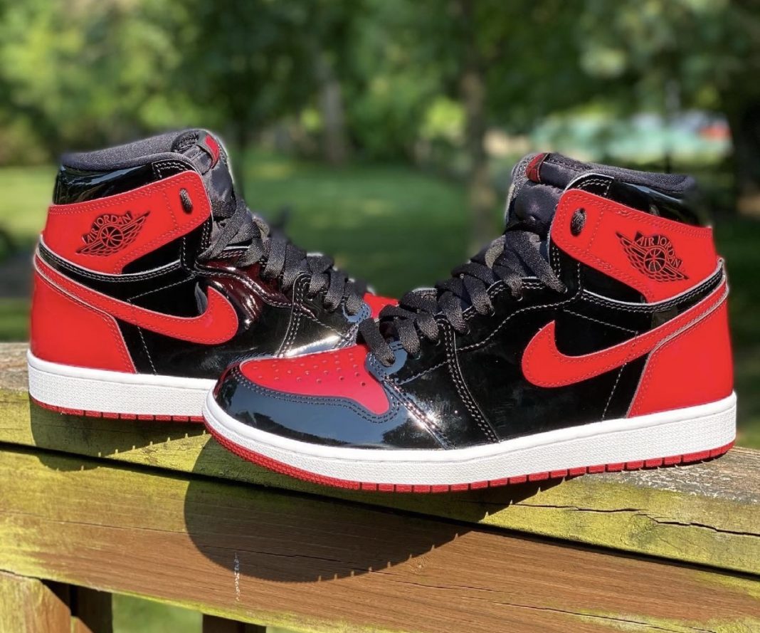 Air Jordan 1 Bred Patent Leather 555088063 Release Date SBD